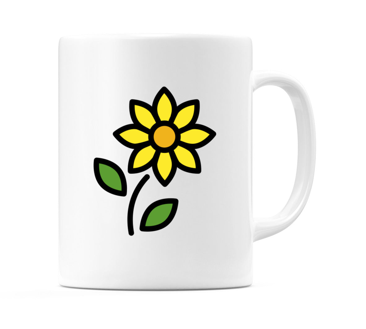Sunflower Emoji Mug