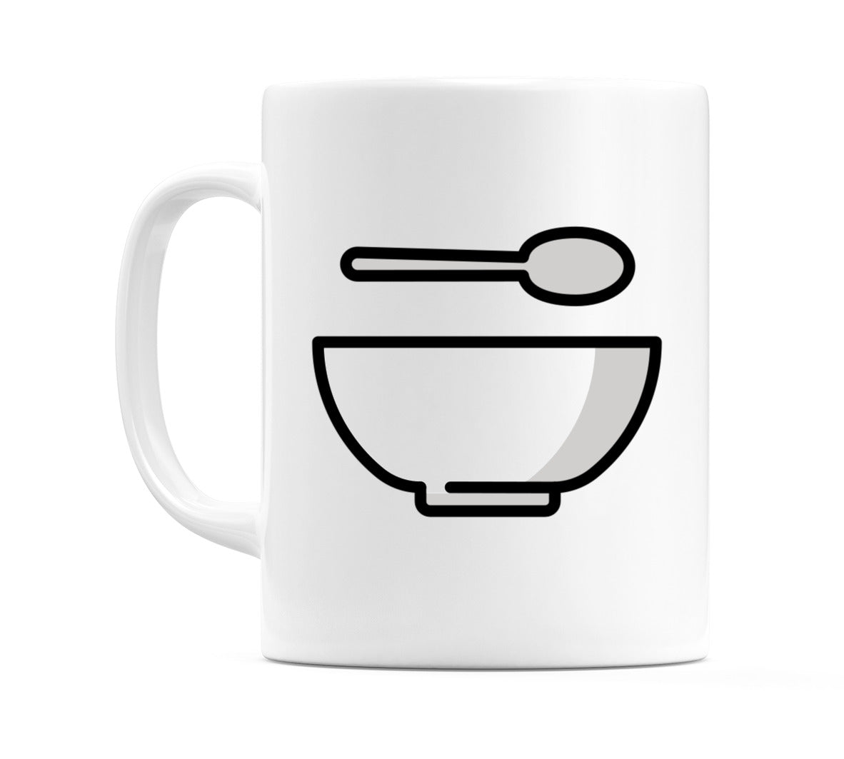 Bowl With Spoon Emoji Mug