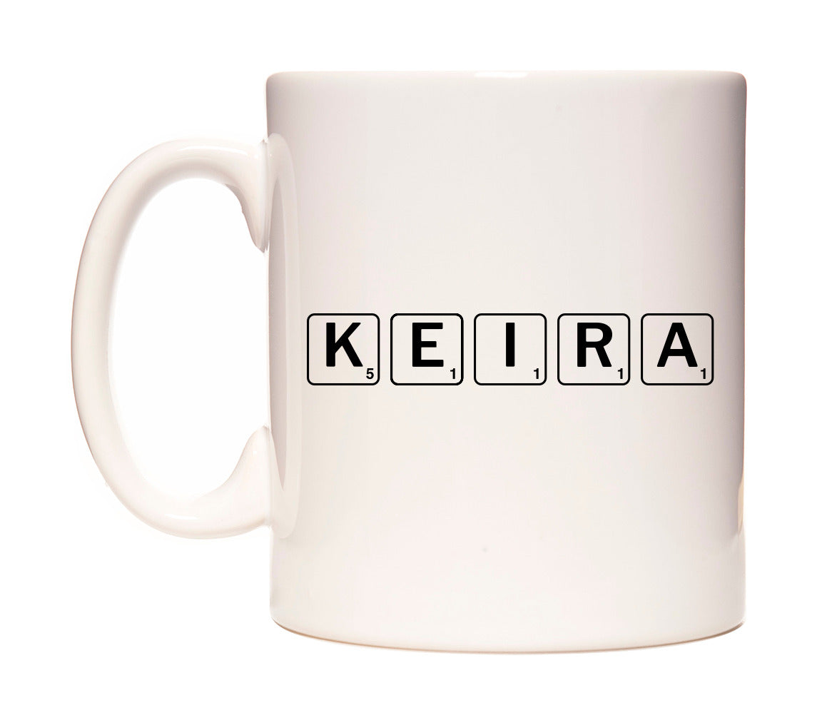 Keira - Scrabble Themed Mug