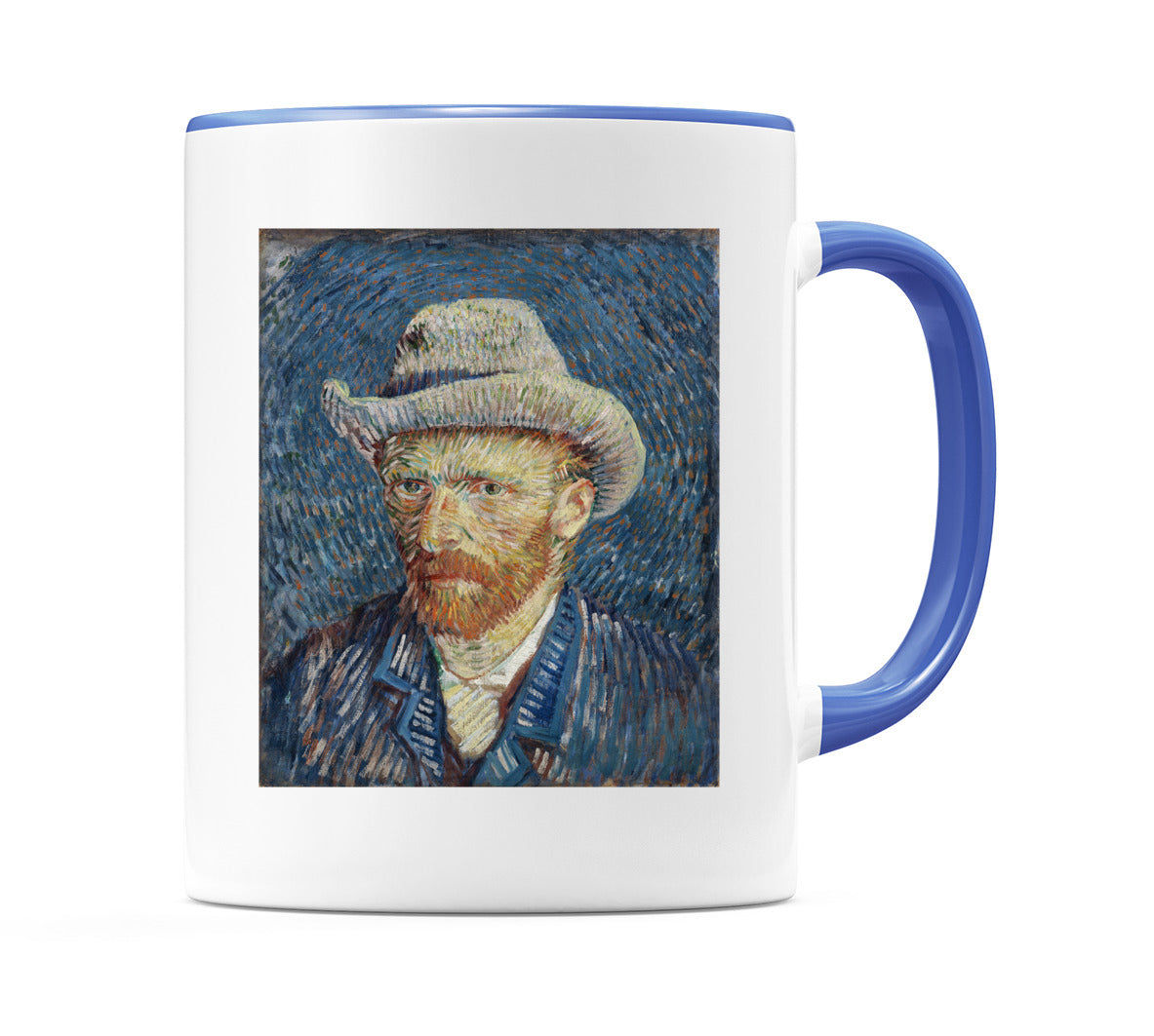 Self Portrait with Grey Felt Hat (1887) Mug