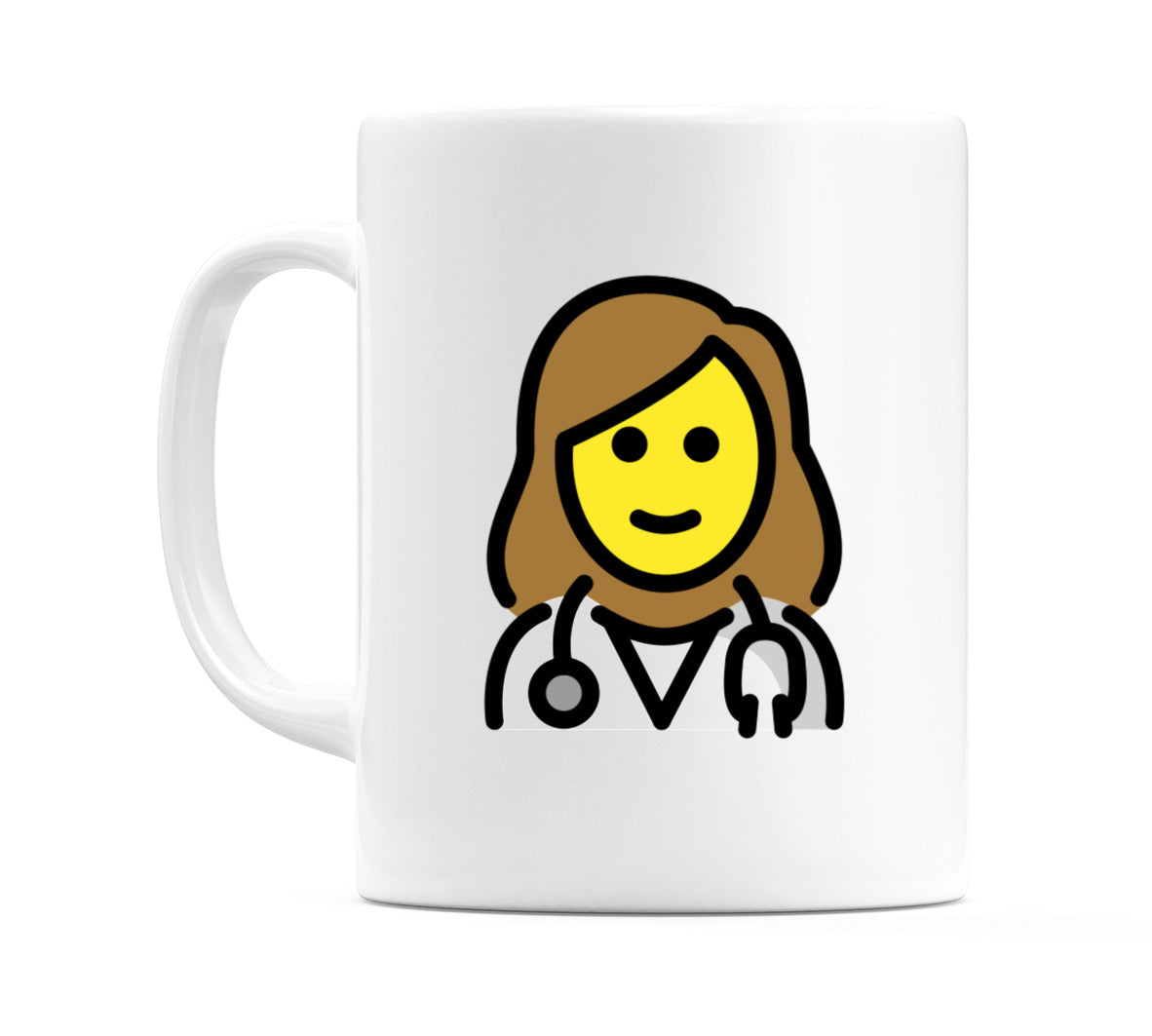 Female Health Worker Emoji Mug