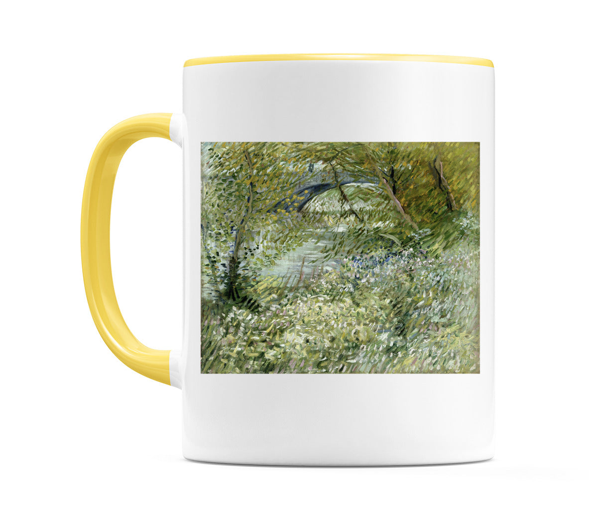 River Bank in Springtime (1887) Mug