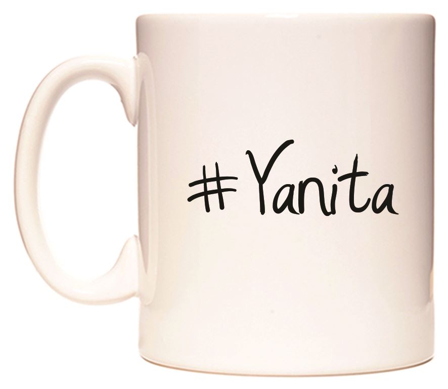 This mug features #Yanita