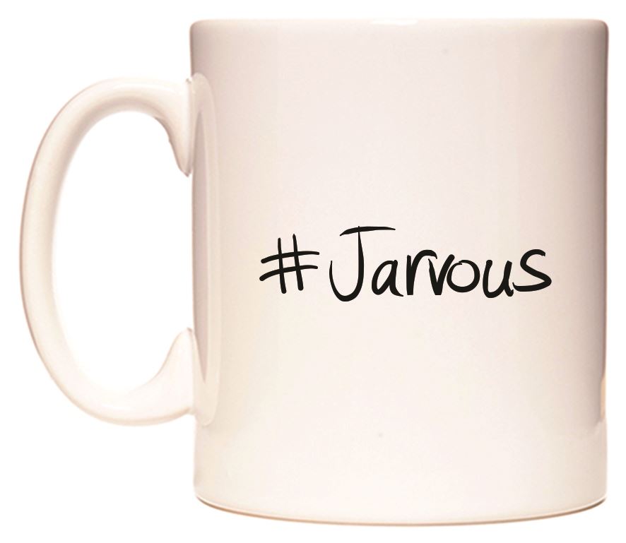 This mug features #Klaudio