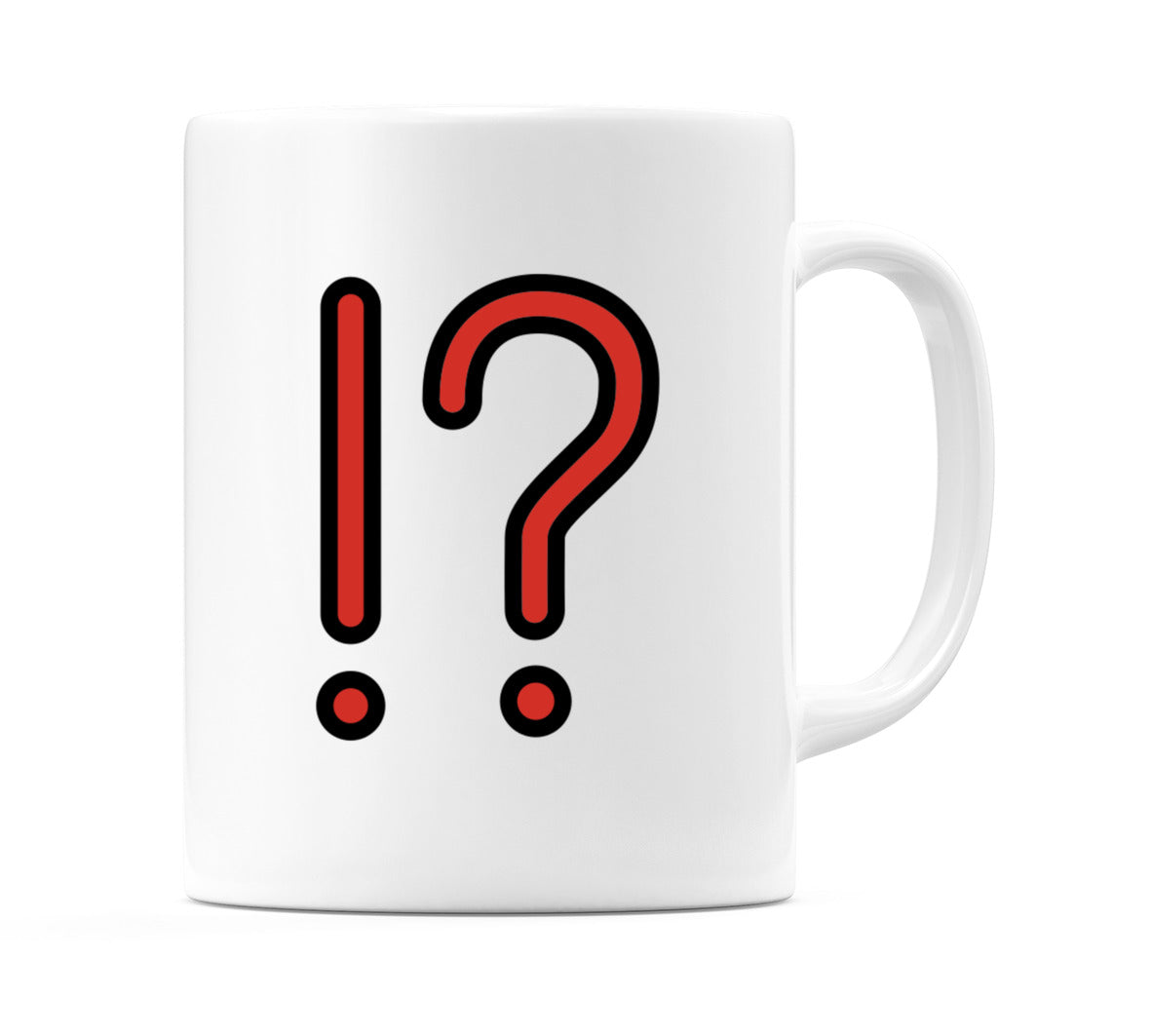 Exclamation Question Mark Emoji Mug