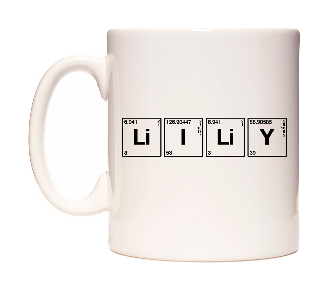 Lily - Chemistry Themed Mug