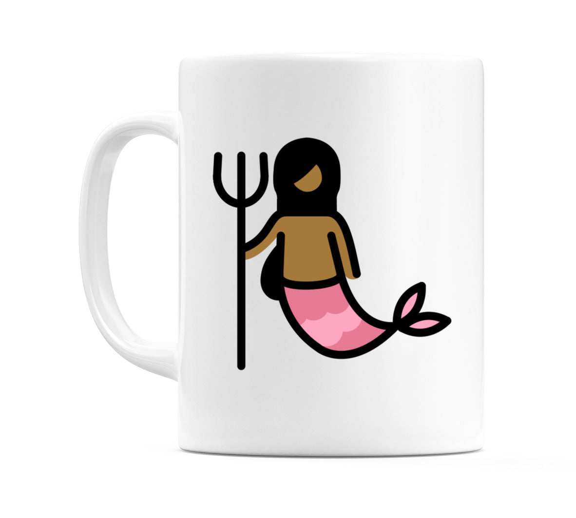 Mermaid: Medium-Dark Skin Tone Emoji Mug