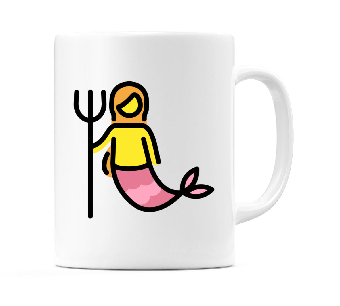 Mermaid Emoji Mug