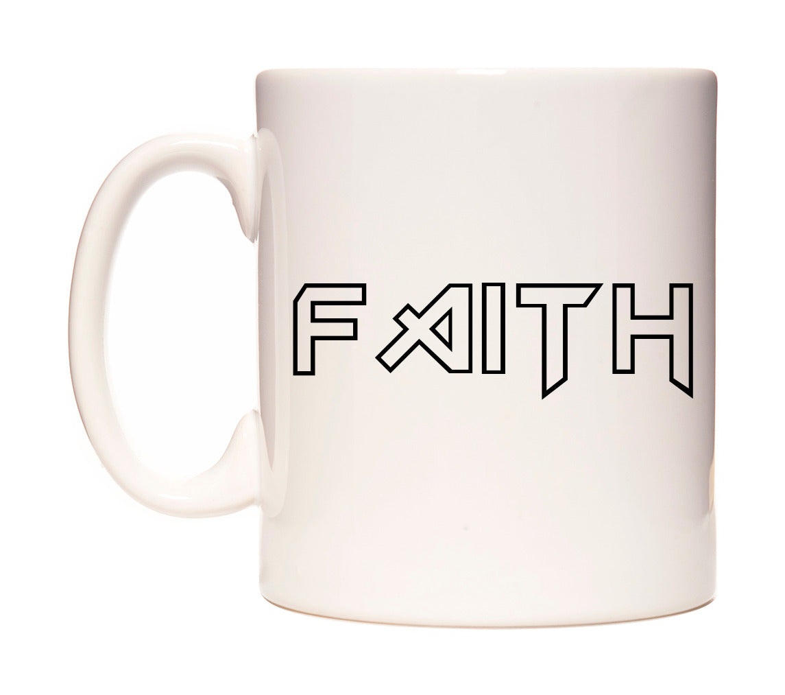 Faith - Iron Maiden Themed Mug