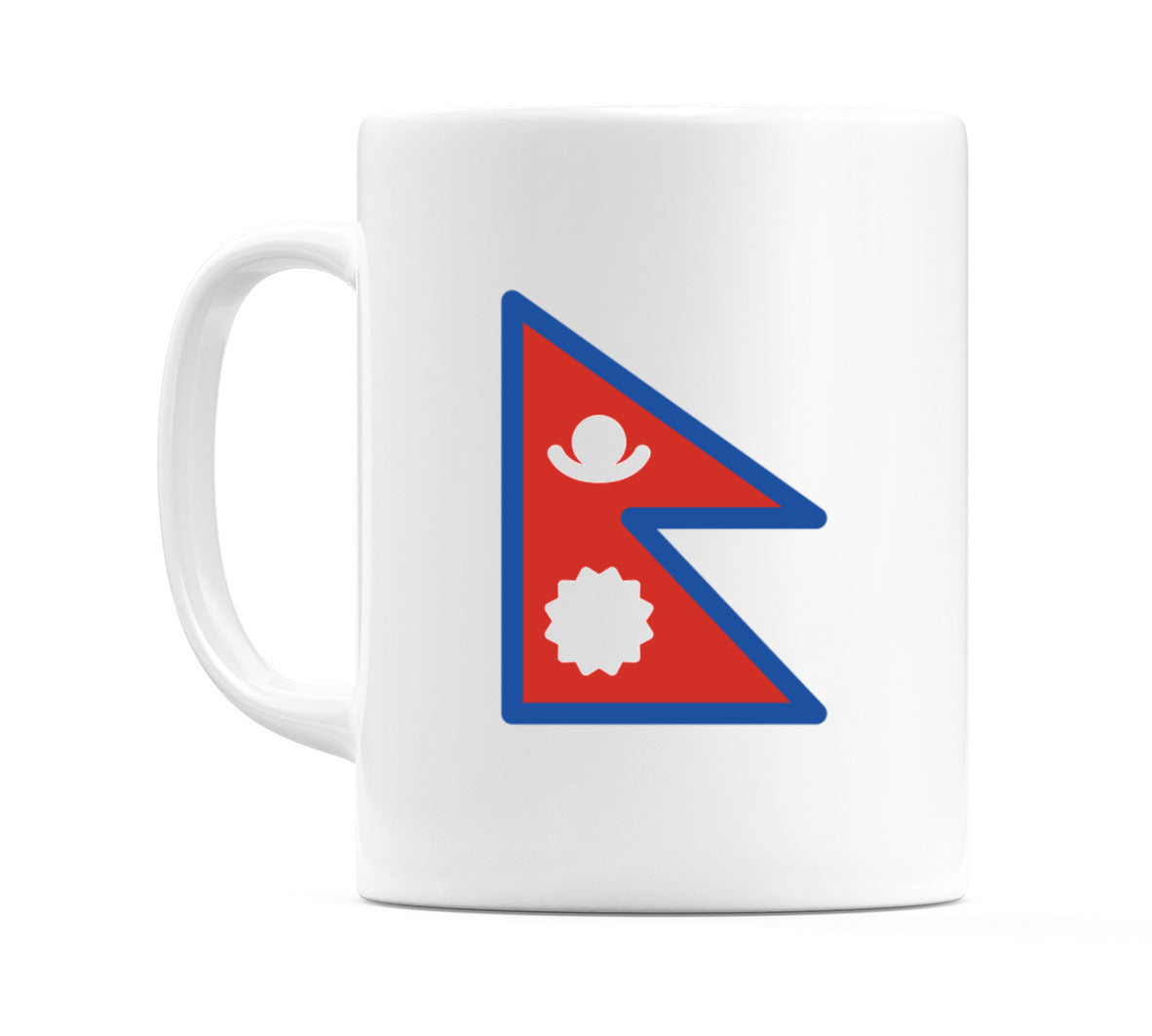 Nepal Flag Emoji Mug