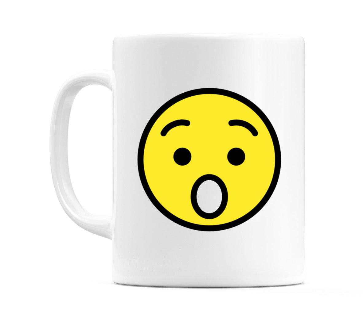 Hushed Face Emoji Mug