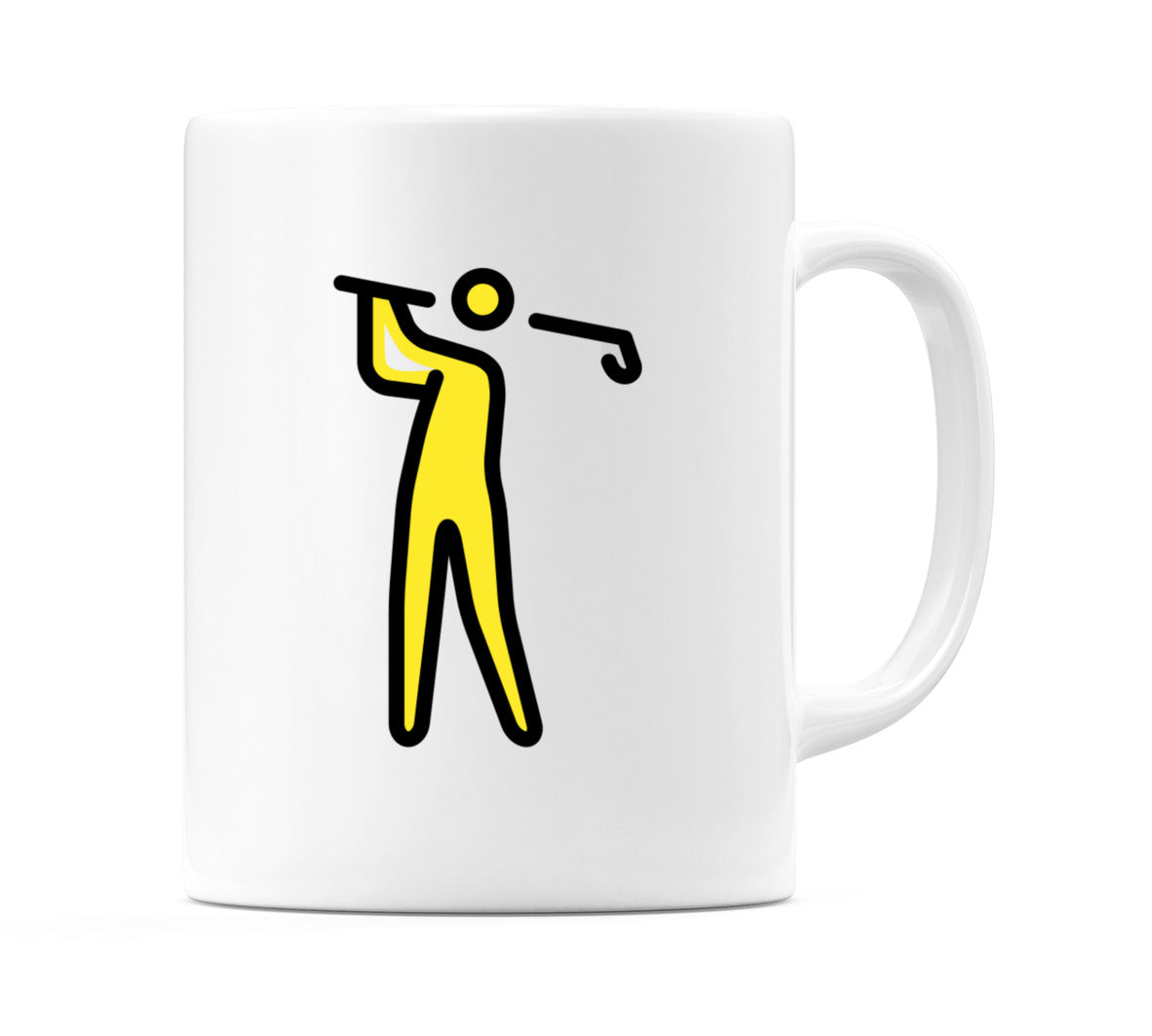 Person Golfing Emoji Mug