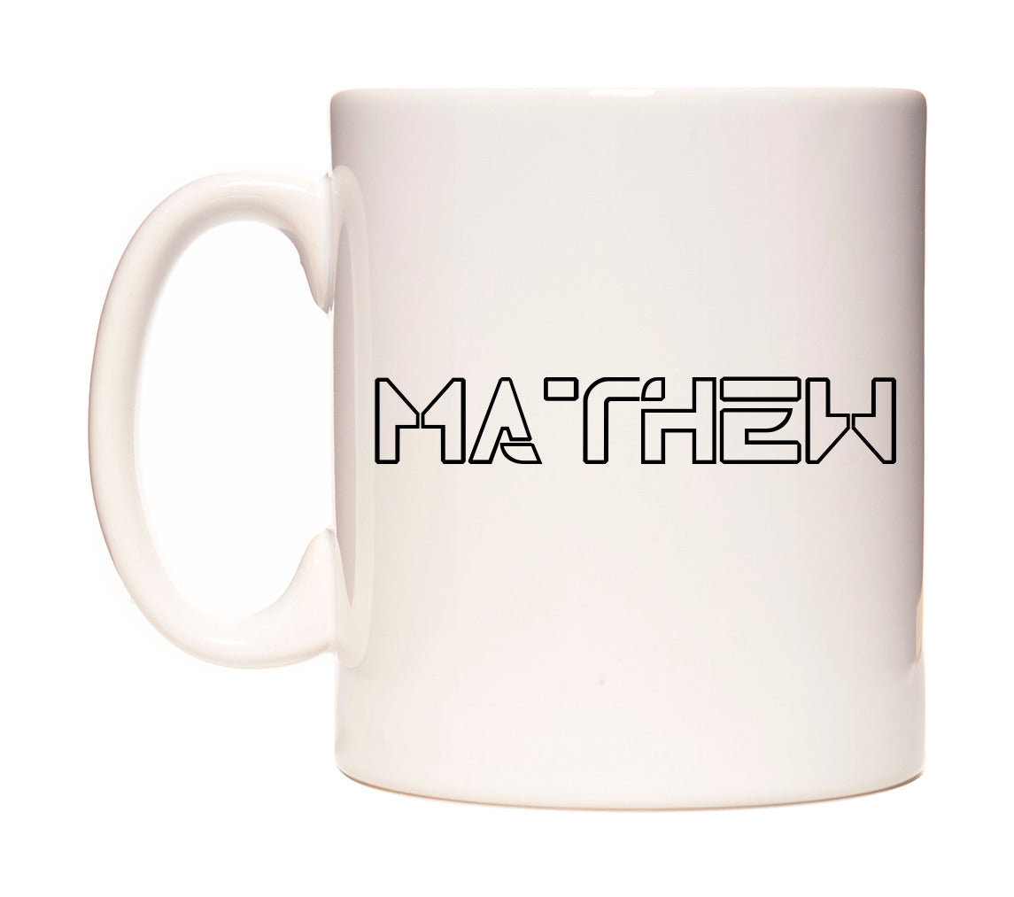 Mathew - Tron Themed Mug