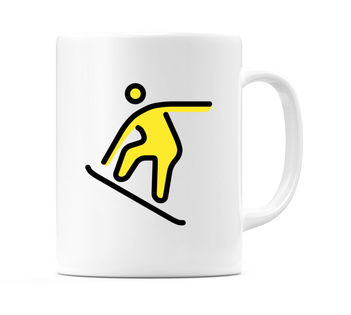 Snowboarder Emoji Mug