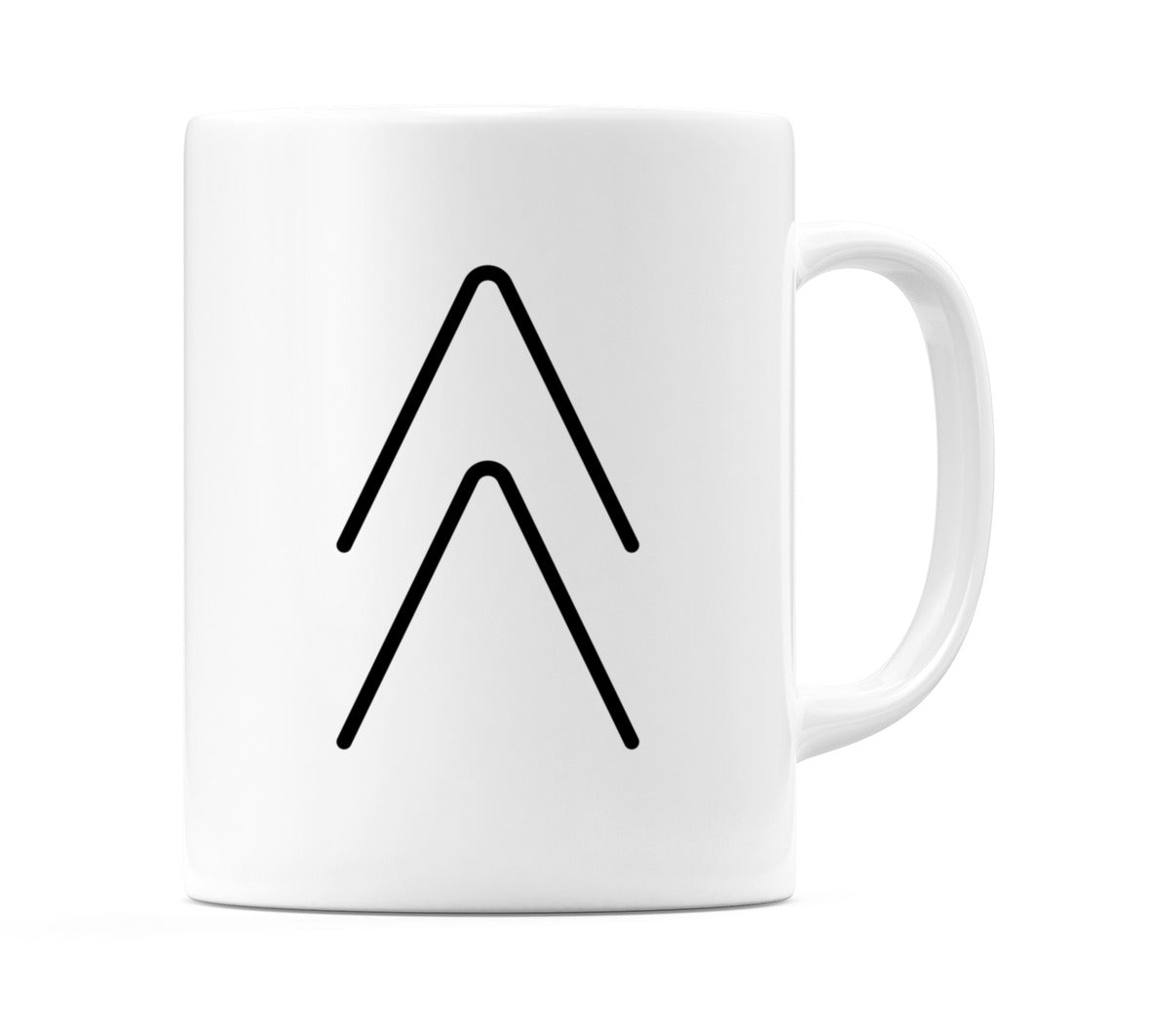 Fast Up Button Emoji Mug