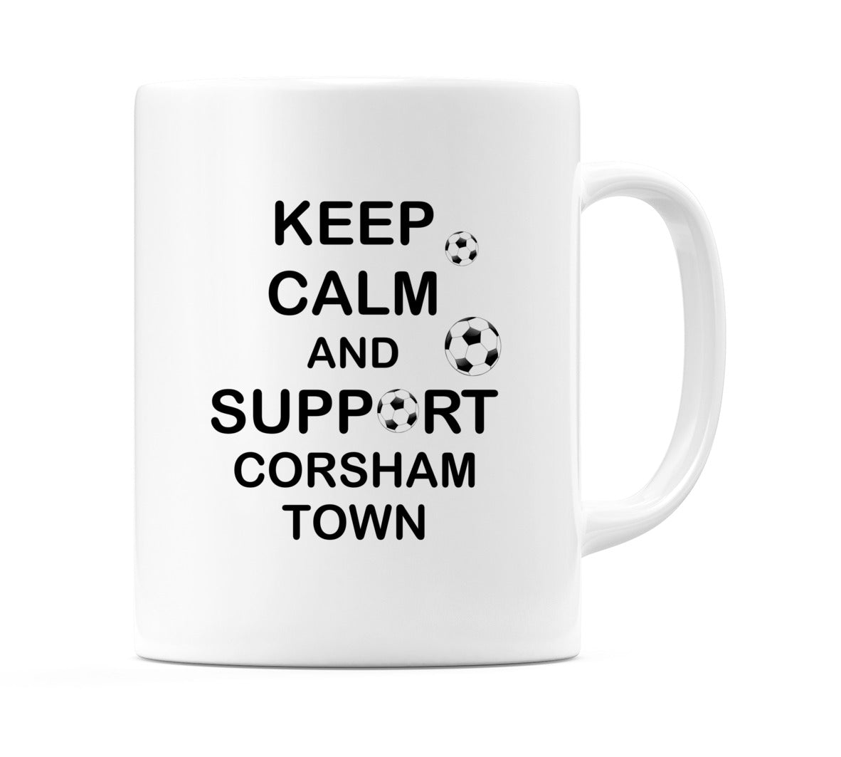 Keep Calm And Support Corsham Town Mug