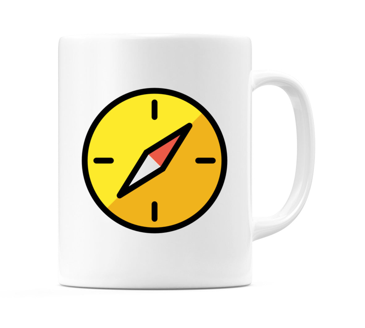 Compass Emoji Mug