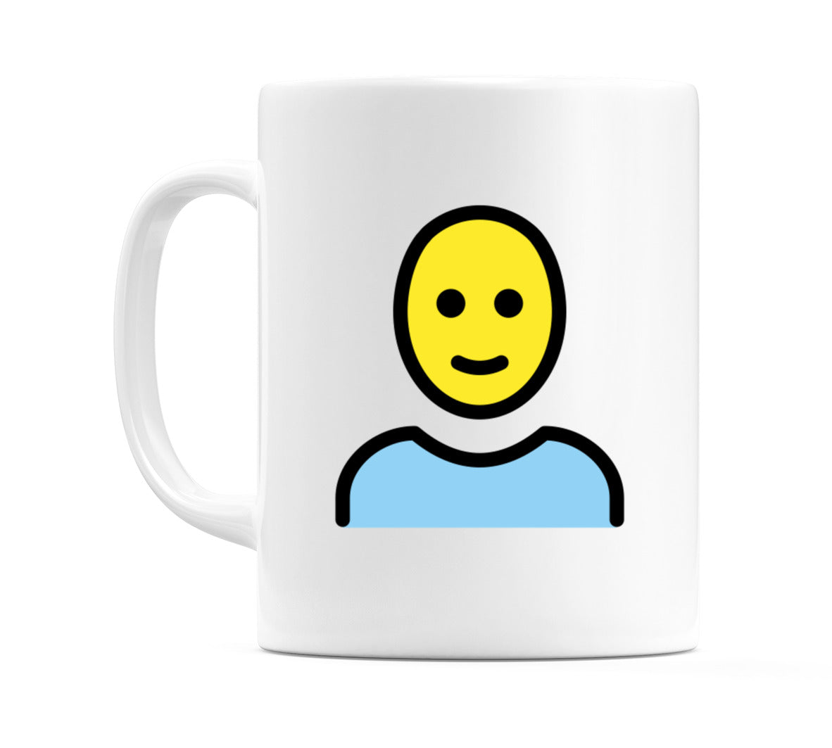 Male: Bald Emoji Mug