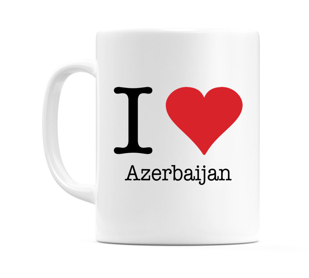 I Love Azerbaijan Mug