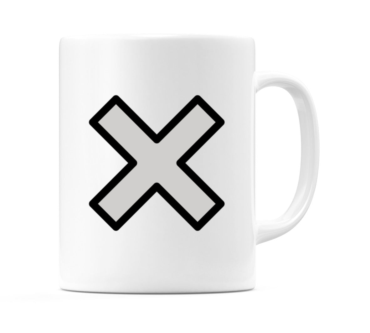 Multiplication Sign Emoji Mug