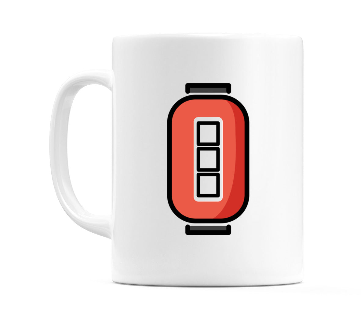 Red Paper Lantern Emoji Mug