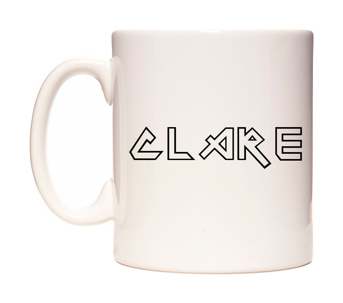 Clare - Iron Maiden Themed Mug