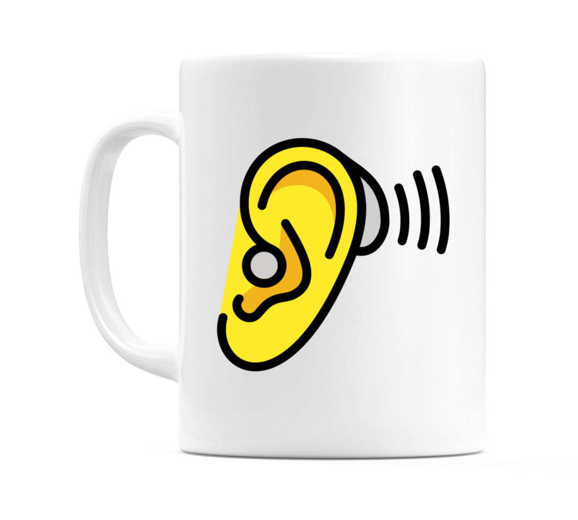 Ear With Hearing Aid Emoji Mug