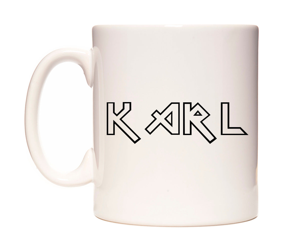 Karl - Iron Maiden Themed Mug