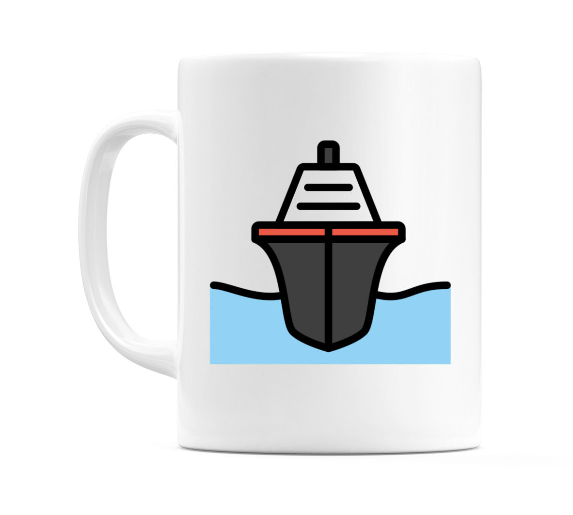 Passenger Ship Emoji Mug