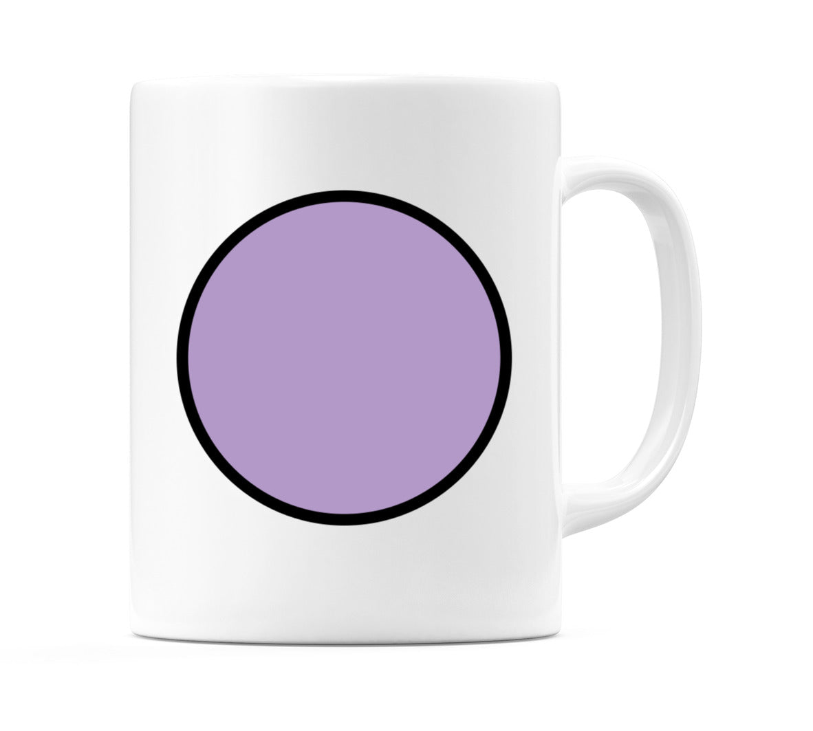 Purple Circle Emoji Mug