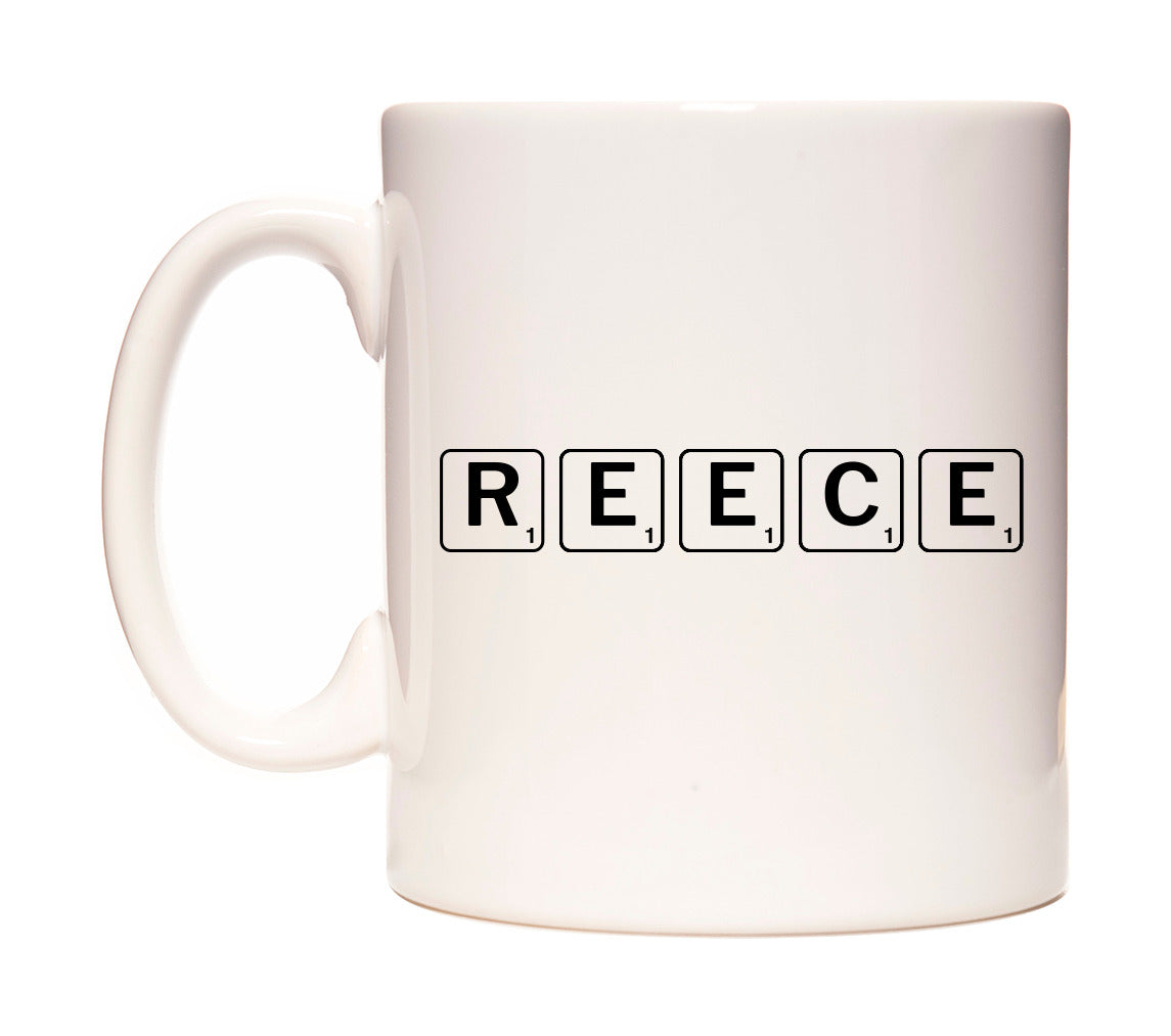 Reece - Scrabble Themed Mug