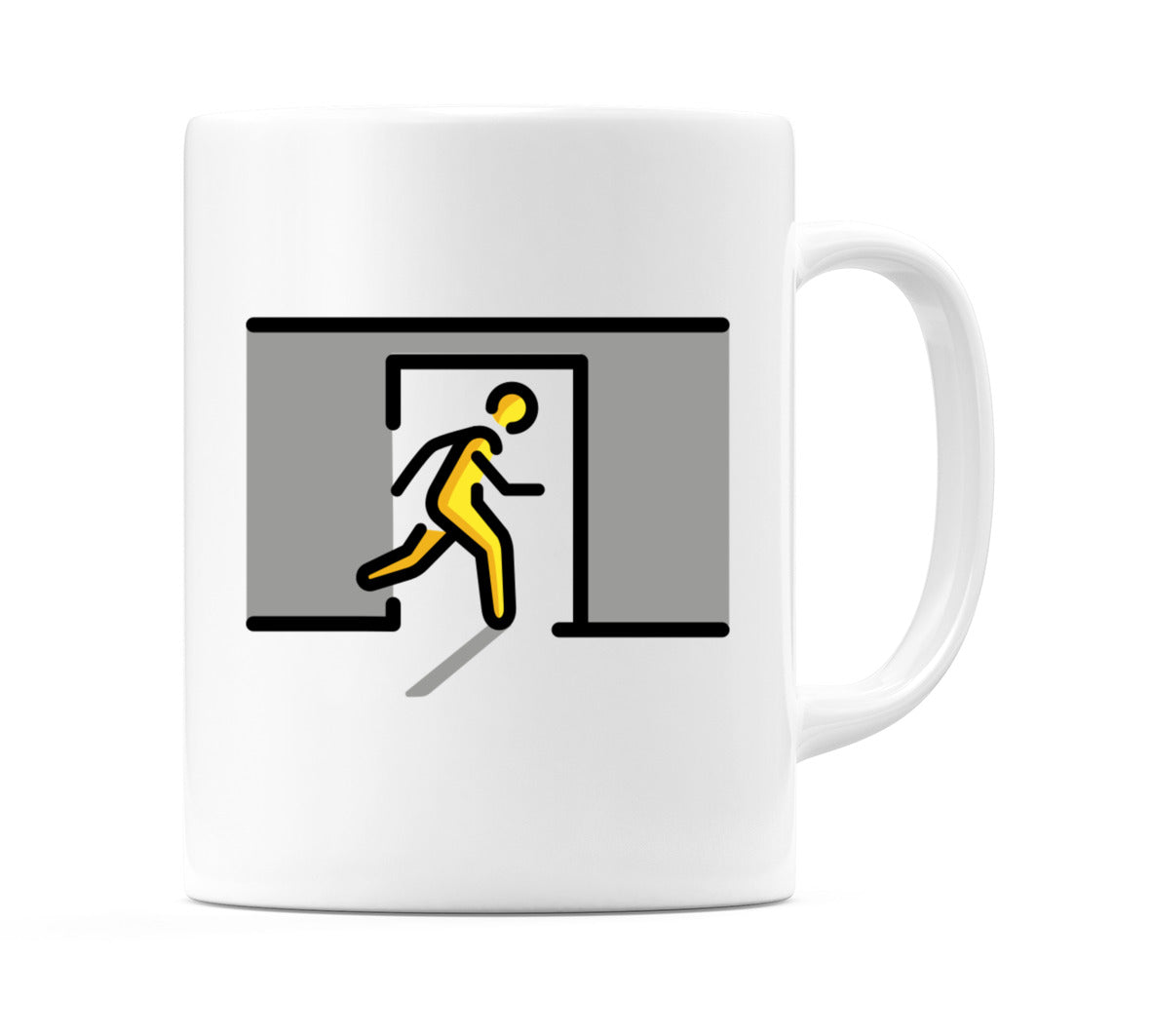 Emergency Exit Door Emoji Mug