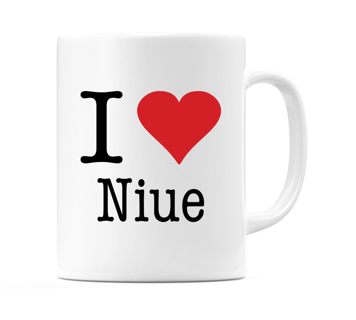 I Love Niue Mug