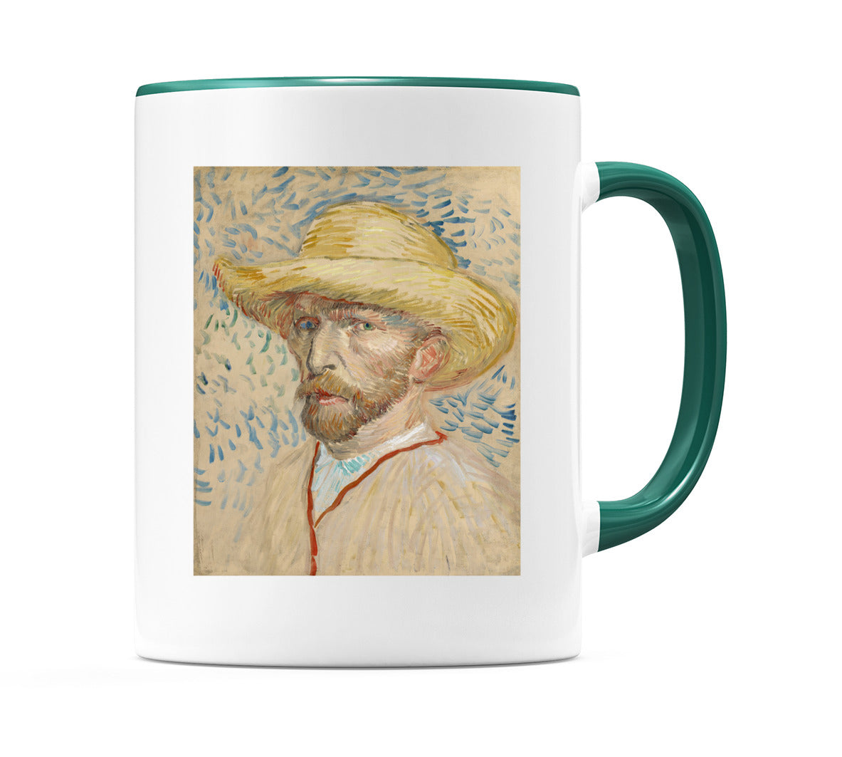 Self Portrait with a Straw Hat (1887) Mug