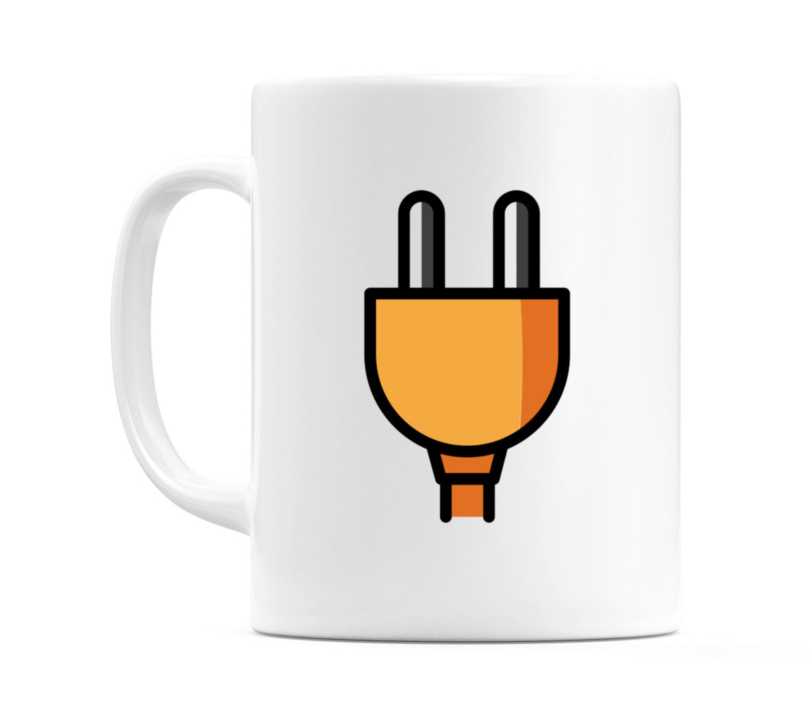 Electric Plug Red Emoji Mug