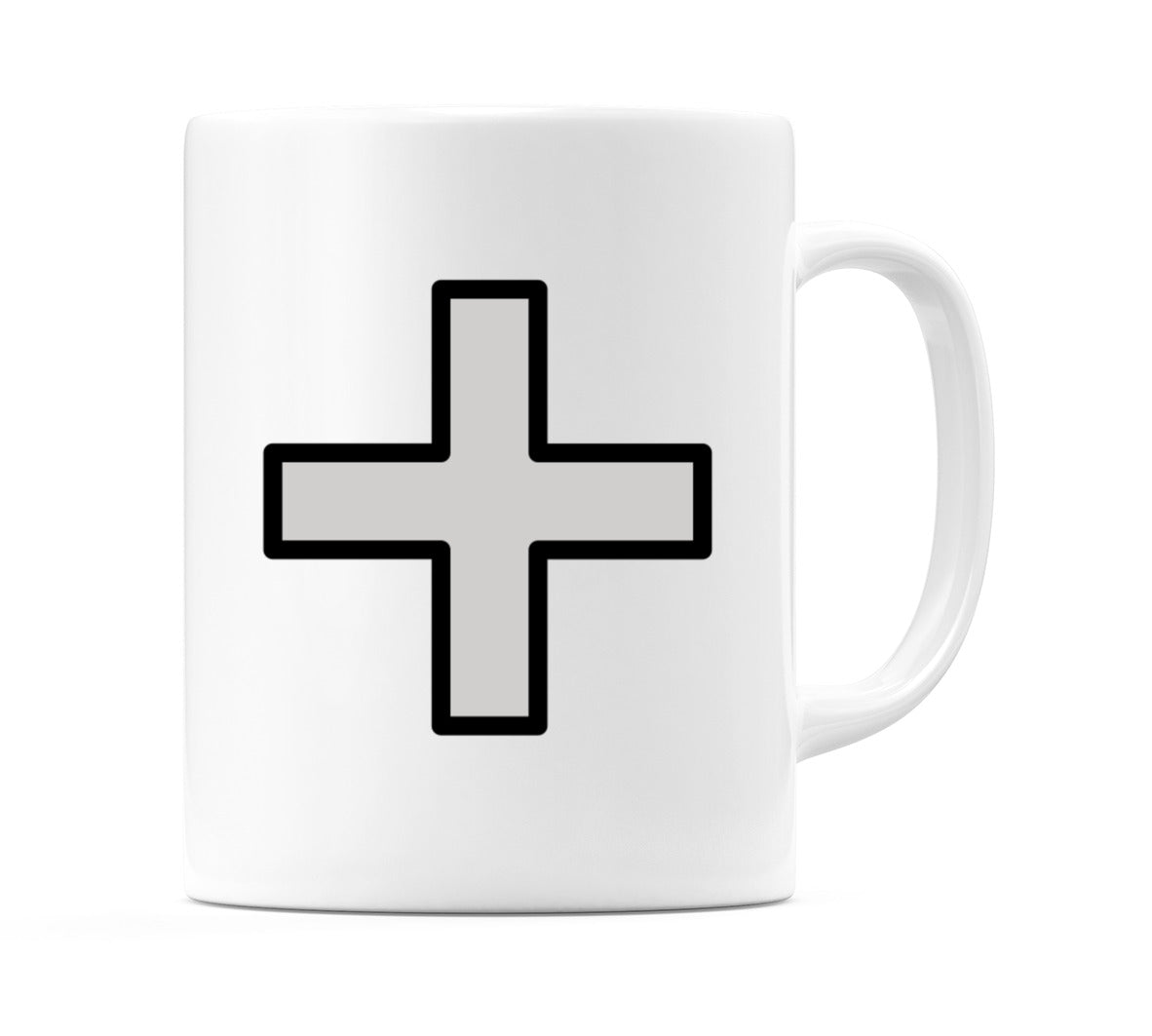 Plus Sign Emoji Mug