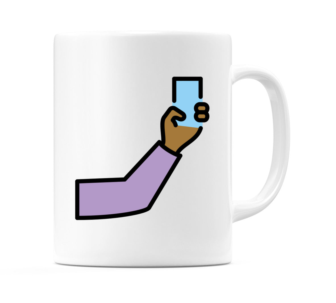 Selfie: Medium-Dark Skin Tone Emoji Mug