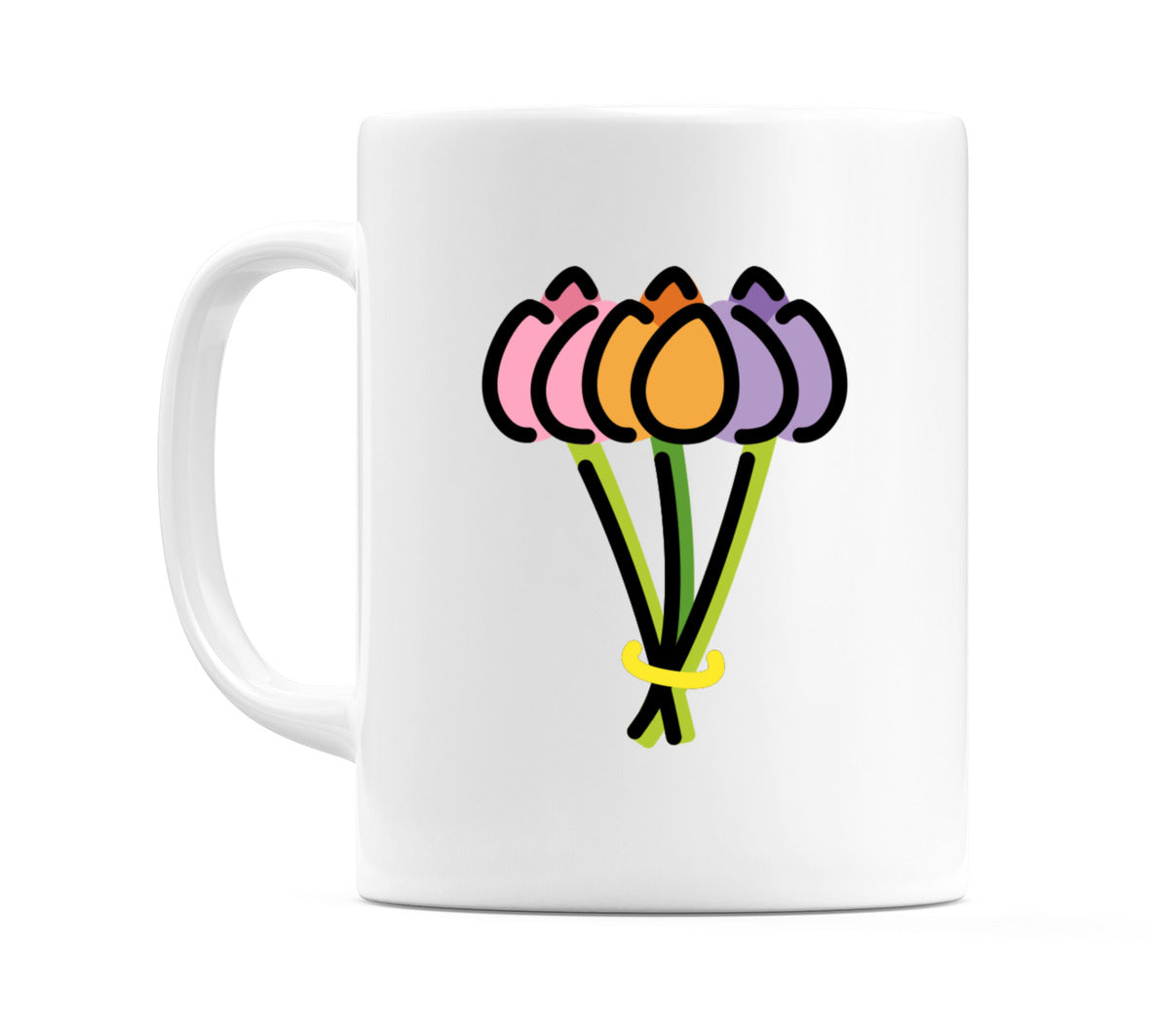 Bouquet Emoji Mug