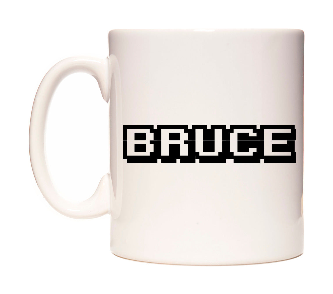 Bruce - Arcade Themed Mug