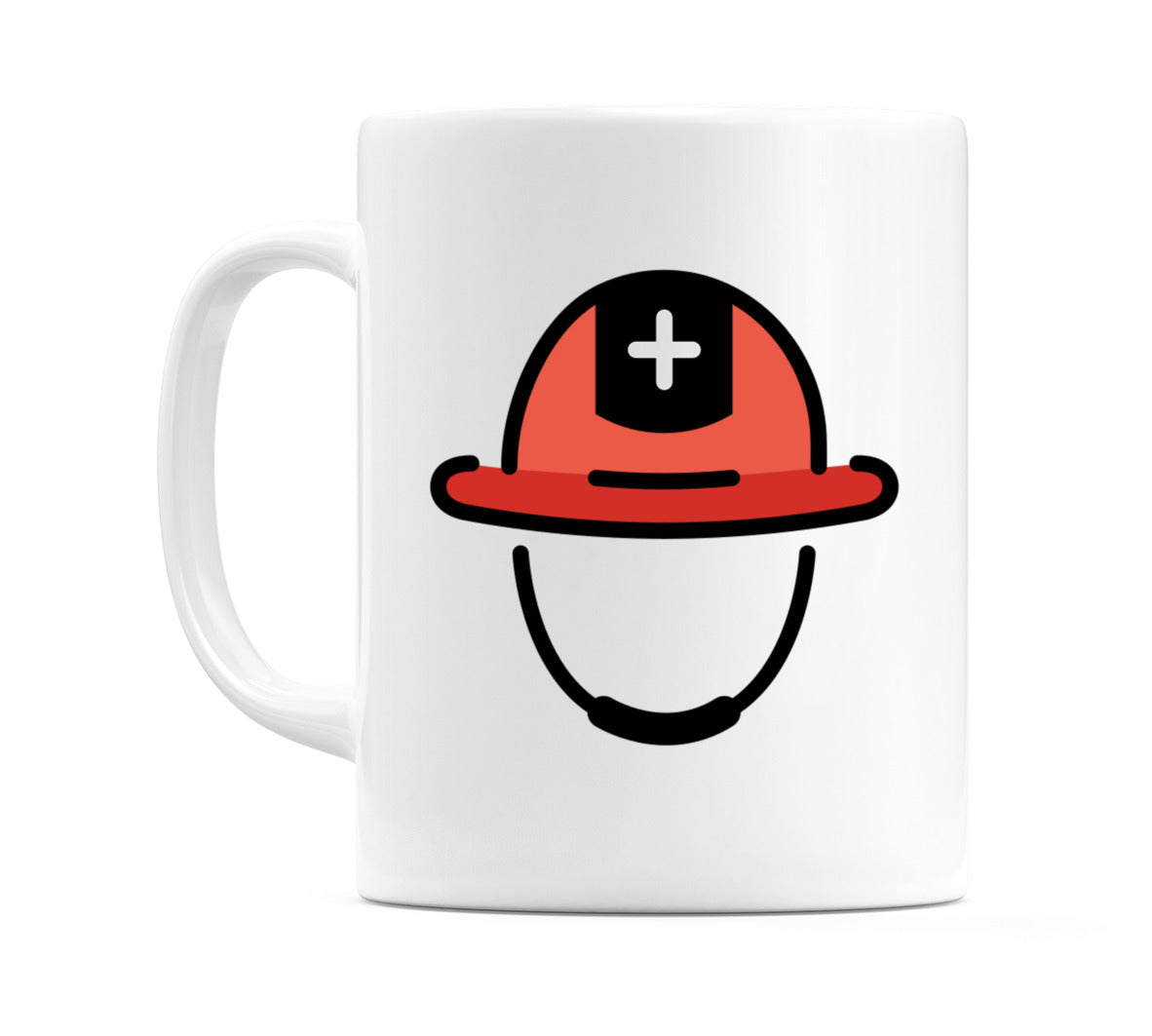 Rescue Workers Helmet Emoji Mug