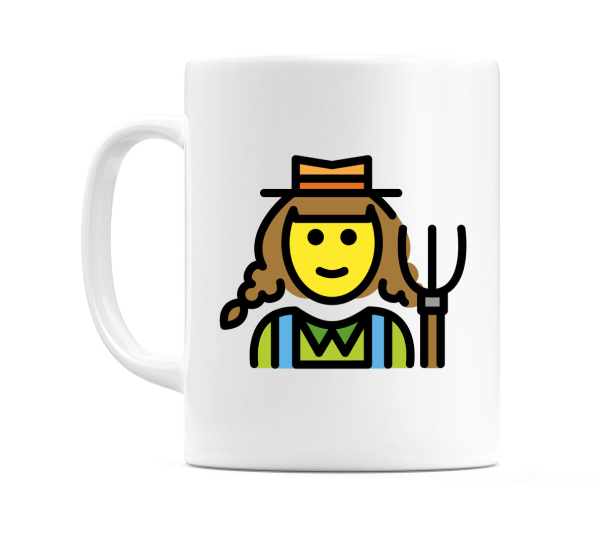 Female Farmer Emoji Mug
