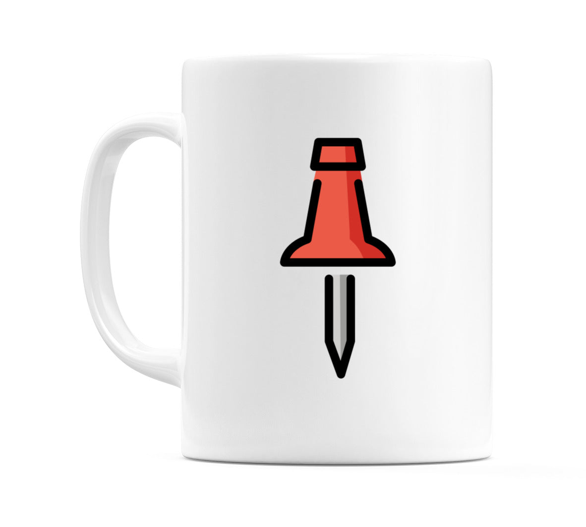 Pushpin Emoji Mug