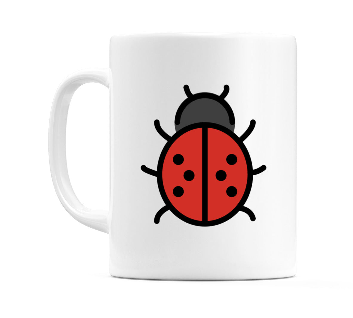 Lady Beetle Emoji Mug