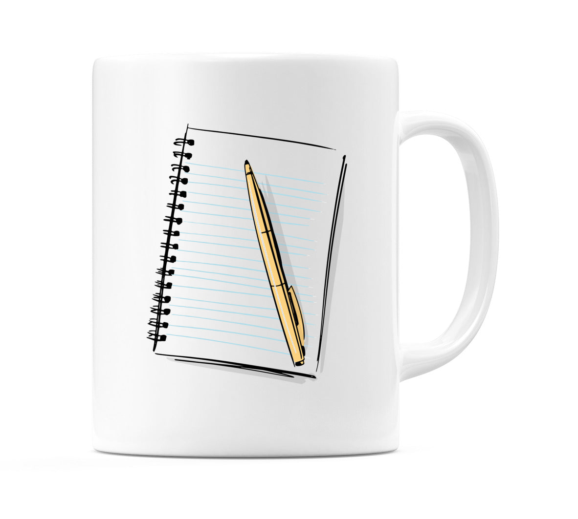 Notepad with Pen Mug