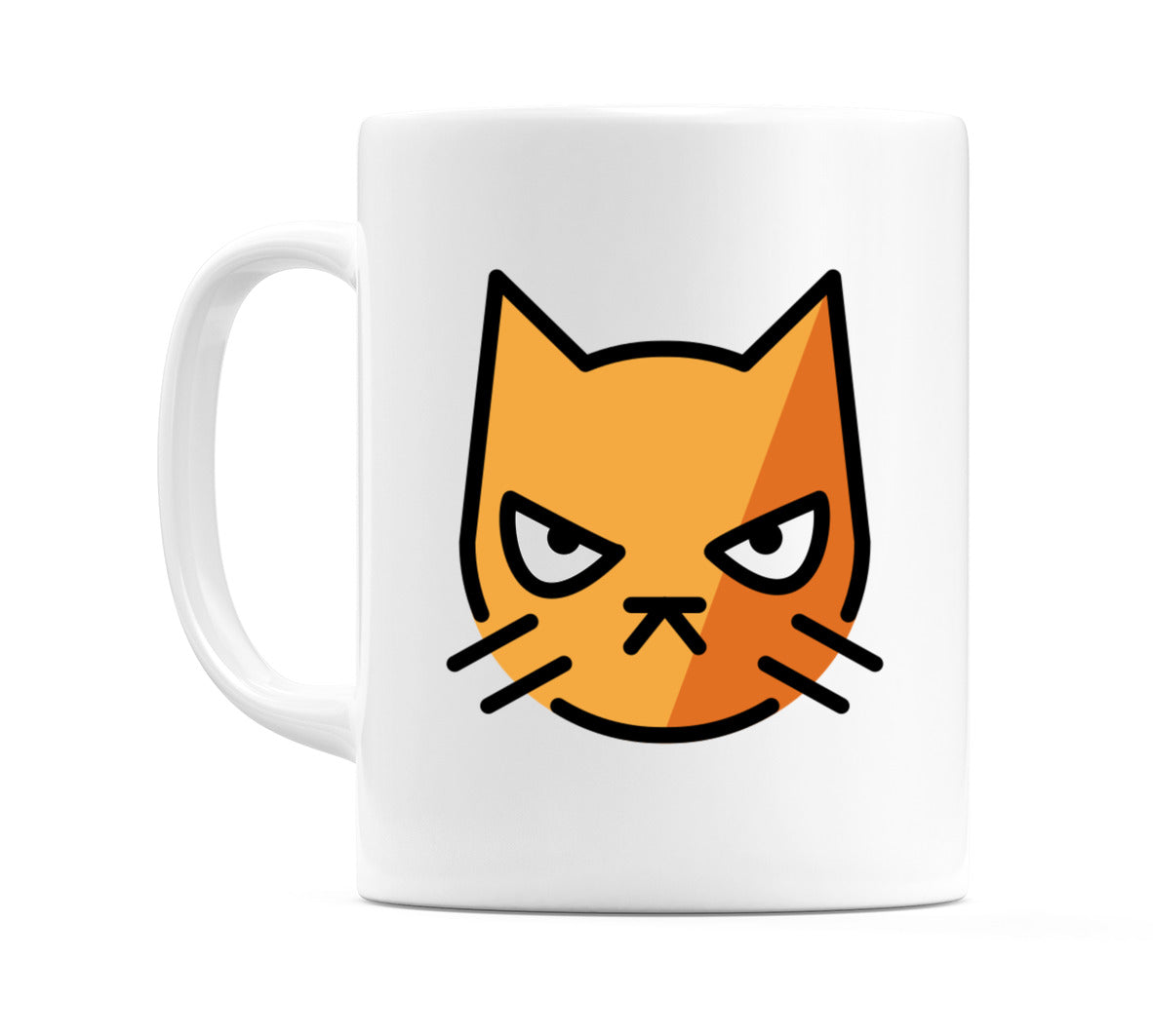 Pouting Cat Emoji Mug