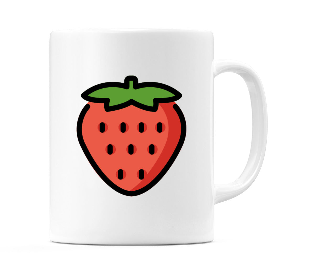 Strawberry Emoji Mug