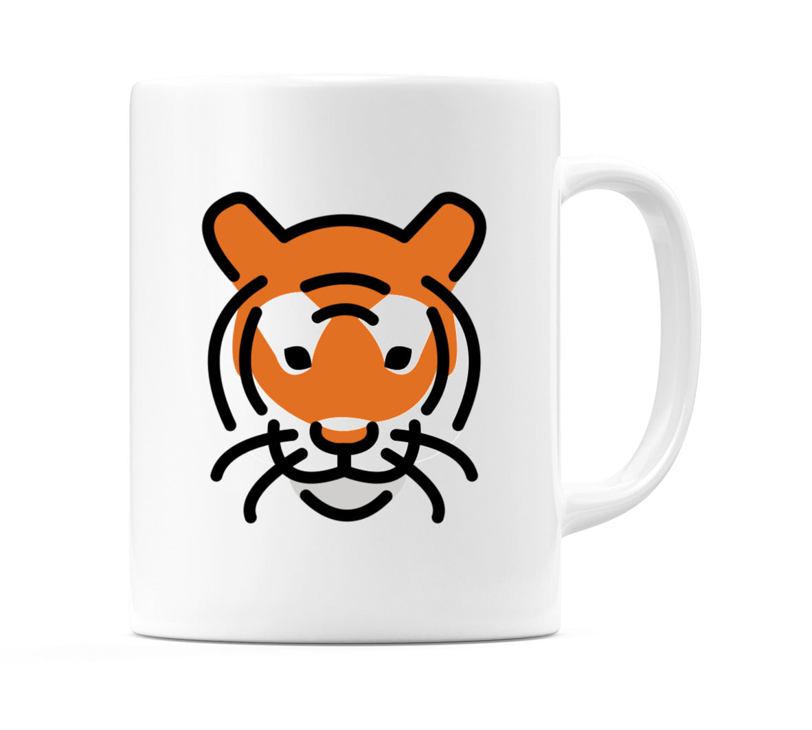 Tiger Face Emoji Mug