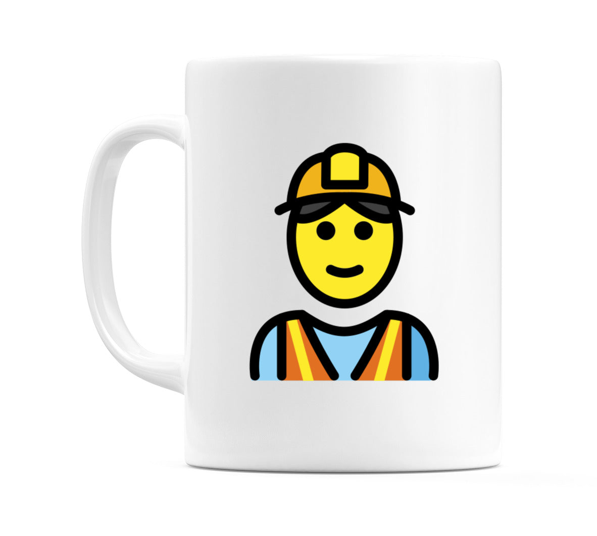 Construction Worker Emoji Mug