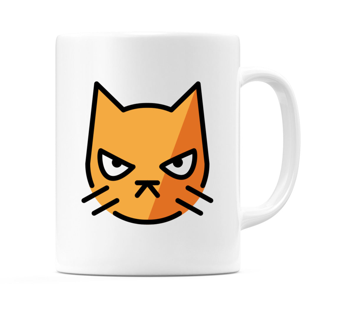 Pouting Cat Emoji Mug