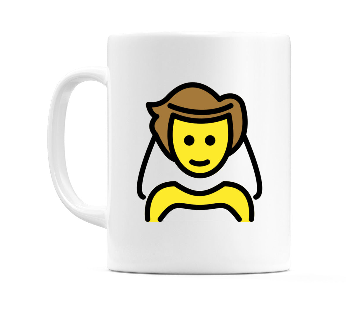 Bride With Veil Emoji Mug